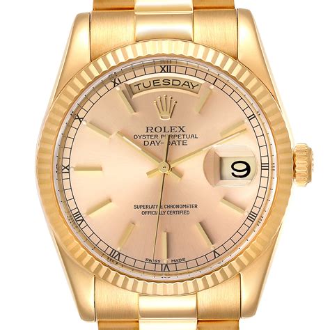 gold presidential rolex mens